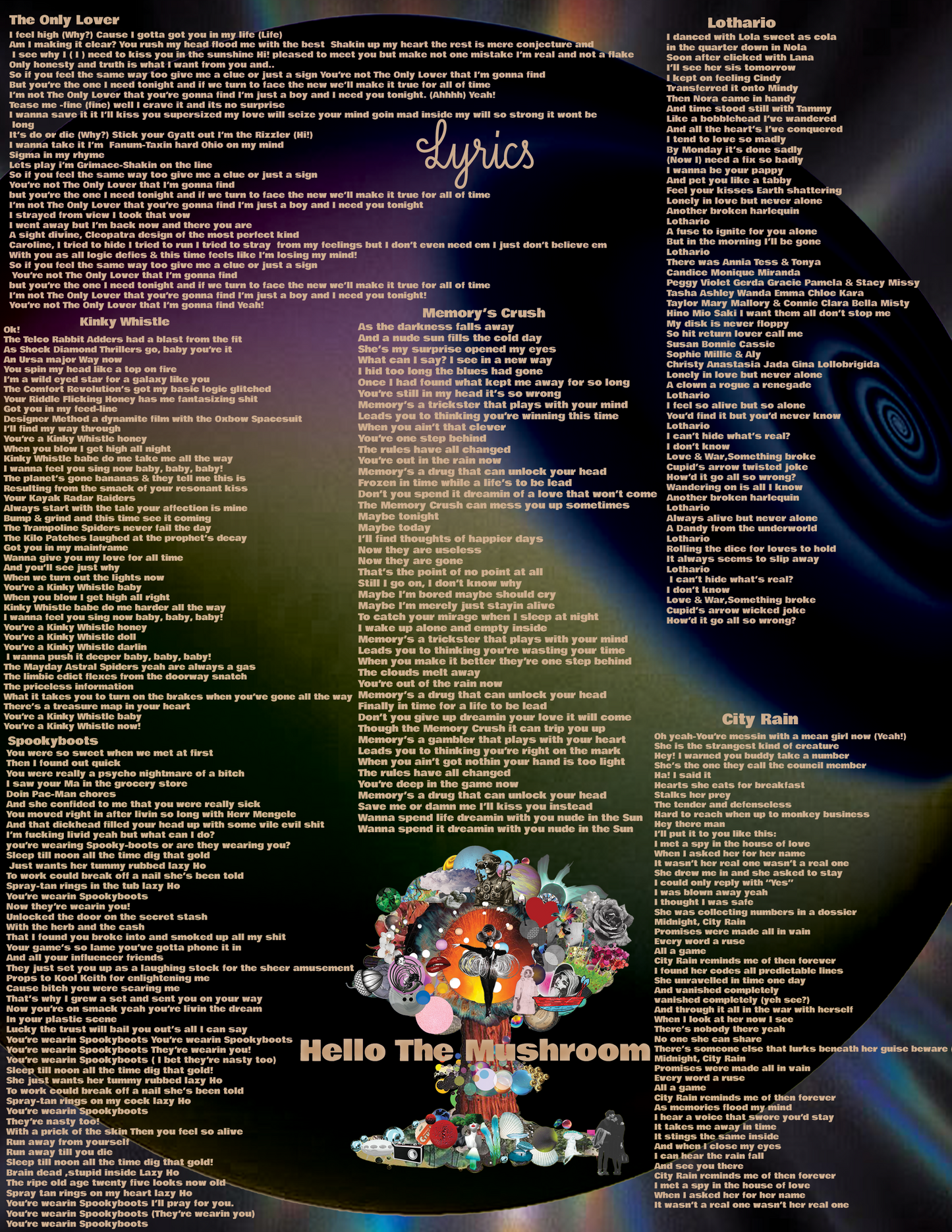 SEXTUS Hello The Mushroom EP Vol 1 DIGITAL DOWNLAD