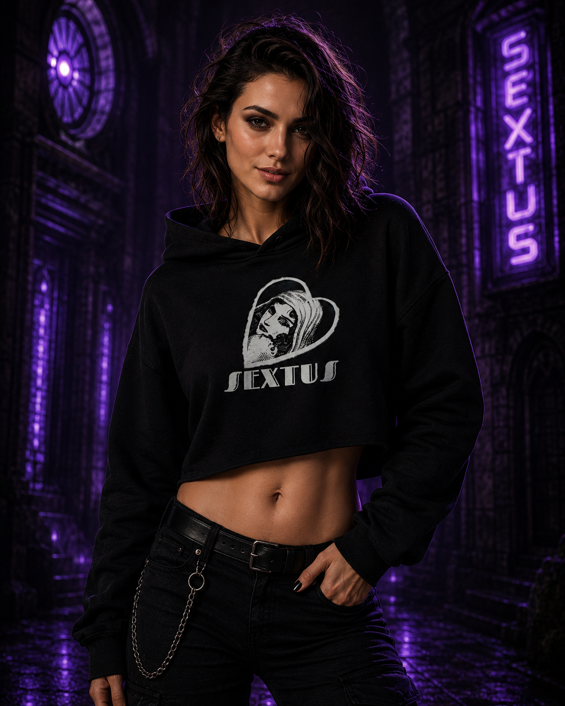 Crop Hoodie