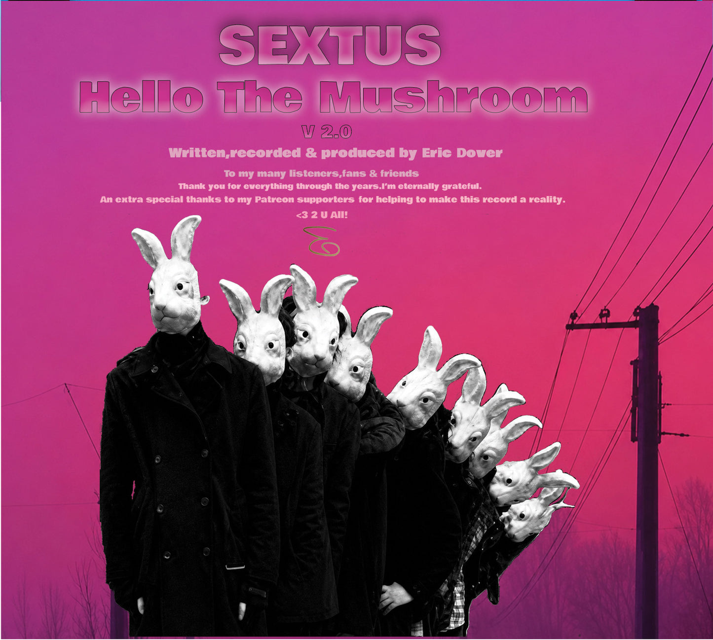 SEXTUS Hello The Mushroom EP Vol 2  DIGITAL DOWNLAD